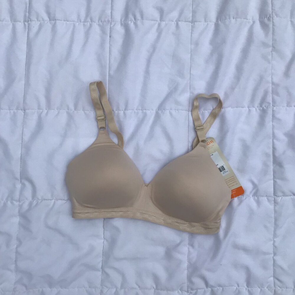 Wireless nude bra